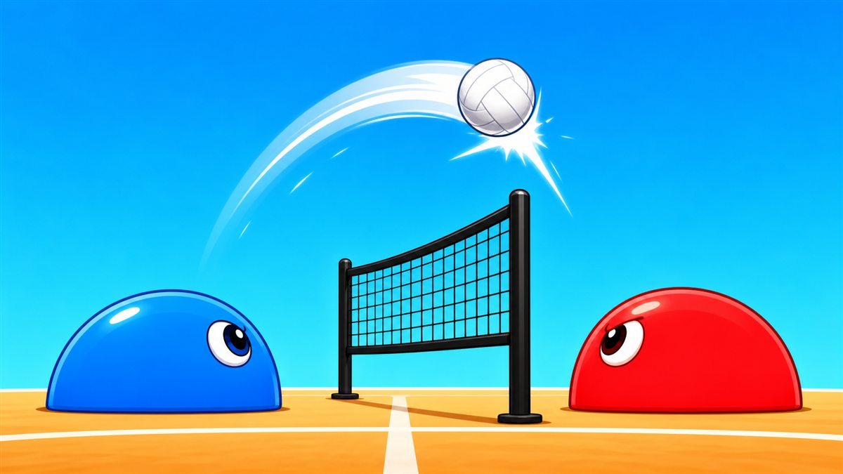 Slime Volley game banner